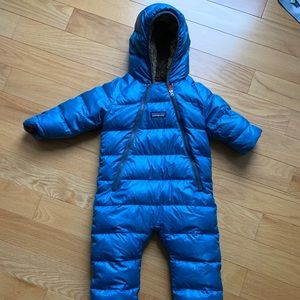 Patagonia infant hi loft down sweater bunting